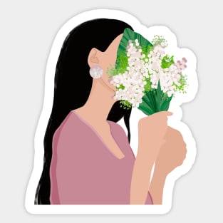 Stron woman III Sticker